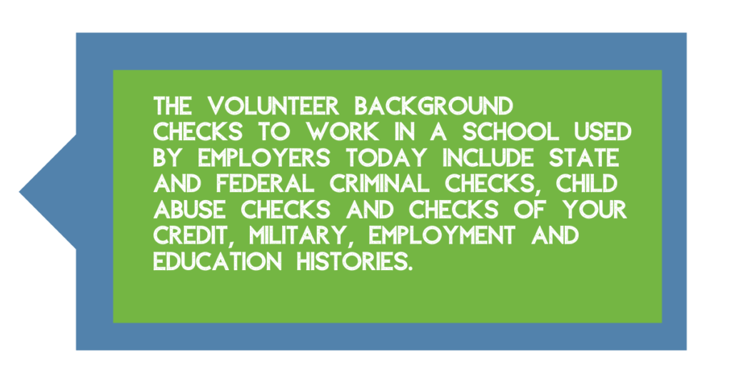 volunteer background checks
