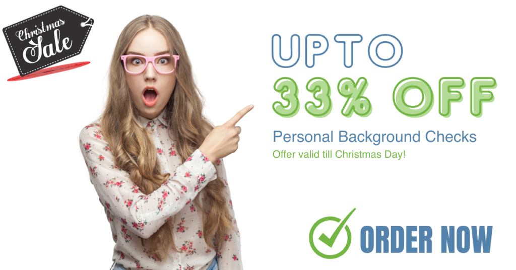 Get 33% off on background Check
