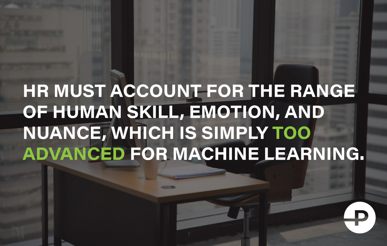 AI in human resources concept