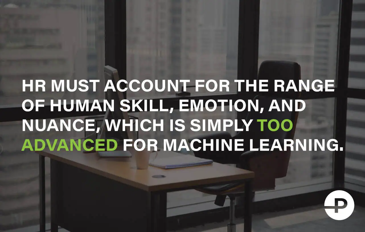 AI in human resources concept
